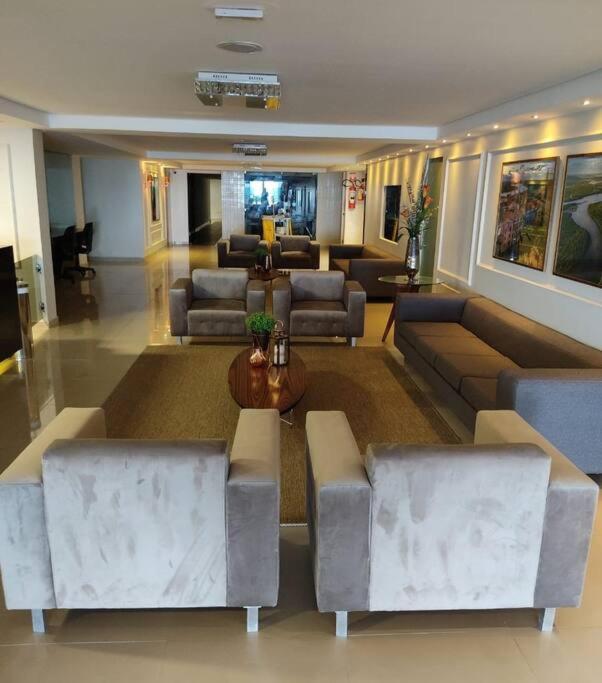 Flat A Beira Mar Na Orla De Cabo Branco Apartment Joao Pessoa Luaran gambar
